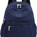 Tanweibago Mini Nylon Women Backpacks,11L Small Ladies backpacks Casual Lightweight Women Shopping Travel Daypack (Navy Blue)