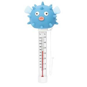 XY-WQ Floating Pool Thermometer, Large Size Easy Read for Water Temperature with String for Outdoor and Indoor Swimming Pools and Spas (Puffer)