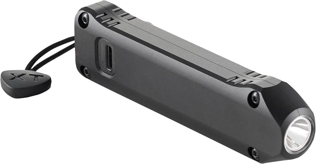 Streamlight 88812 Wedge XT 500-Lumen 1,900-Candela Flat Everyday Carry Flashlight, Includes USB-Cable and Pocket Lanyard, Black
