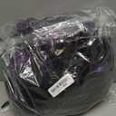 VGOFUN Girls Halloween Costume, Light Up Witch Costume for Girls Dress Up Witch Cape with LED Light Up Tutu Skirt,Spider Headband, Trick or Treat Bucket Bag Gift Toys for Toddlers Ages 3-6 Yrs Old 