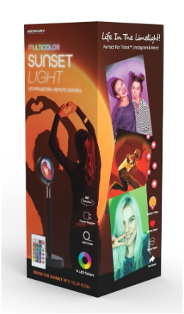 Wa RGB Sunset Lamp With Remote