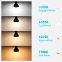 Maelsrlg E17 Intermediate Base LED Bulb, 6W (60 Watt Equivalent) G14 Globe Ceiling Fan Light Bulbs, Cool White 4000K, 600 Lumens, Non-Dimmable, Pack of 6