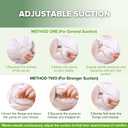 haakaa Manual Breast Pump for Breastfeeding, Silicone, Clear 4oz/100ml