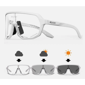 SCVCN New Photochromic Cycling Glasses UV400 Cycling Sunglasses Bicycle Eyewear Sports MTB Outdoor Bike Hiking Cycling Equipment