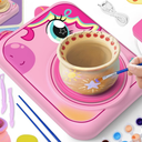 Pottery Wheel for Kids, Girls Arts and Crafts Toys for Kids Ages 8-12,Pottery Studio Craft Kit with 3 Pack Air-Dry Clay, Art Supplies for Kids Toys Girls Birthday Gift for 6 7 8 9 10 11 12+