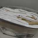 Extra Wide 70 Inch Natural Linen Double Layer Curtains 96 Inches Long for Sliding Glass Door 2 Panels Set, Memory Trained Pinch Pleated Blackout Noise Reducing Modern Windows Curtain Dark Brown