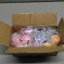 24 Pack Easter Egg Fillers with Relief Stress Balls Squishy Fidget Toys for Kids Teens Boys Girls Toddler Easter Basket Stuffers Hunt Birthday Party Favors Gifts School Classroom Prizes Supplies