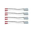 4 Pack Speaker Harness Replacement for Honda Accord Civic CRV Acura CL TL RL Integra Models Front Rear Door Speaker Wiring Harness Adapter 72-7800 - Door Speaker Replacement
