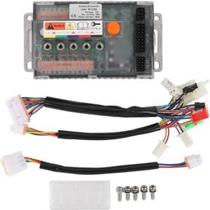 Brushless Motor Speed Controller, 72V 3000W 85A DC Brushless ESC Module Kit, Speed Control Box for QS Motor Electric Motorcycle Mobility Scooter