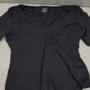 PUMIEY Women's V Neck Short Sleeve Bodysuit Sexy Tops Sharp Collection, Size: XL