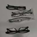 Gaoye 3.5 Multi Pack Reading Glasses - Blue Light Blocking Lenses, TR90 Frames, UV400 - Eyeglasses with Clear Vision (A4 Pack Black) 3.5 x