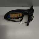 A-Premium Right Passenger Side Power Door Mirror - Compatible with Honda Accord 2018 2019 2020 2021 2022 - Non-Heated, Manual Folding, Black (Paint to Match), w/ 3-Pin Connector, Replace# 76208TVAA02