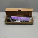 HEEYA Snow Brush for Car, Extendable Snow Brush and Ice Scraper with Foam Grip, Car Window Scraper for Snow and Ice for SUV Truck Auto Jeep RV Vehicle Windshield - Purple (35 Inch)