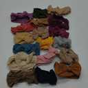 Prohouse 20PCS Baby Nylon Headbands Hairbands Hair Bow Elastics for Baby Girls Newborn Infant Toddlers Kids(Clay)