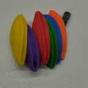 LovesTown 6PCS Playground Balls with Air Pump, 8.5inch Inflatable Dodge Ball Colorful Handball Rubber Kickball for Kids Ball Games