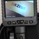 DXZtoz Two-Way Articulating Borescope with Light, Video Industrial Endoscope Inspection Camera with Articulated Probe for Automotive Engine Mechanic Plumbing- 5.5FT