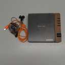 R300 CD Player Portable Bluetooth Desktop Retro CD Players for Home,Without Speakers, Rechargeble Battery Small Compact Vintage CD Player,SPDIF Out,Brown