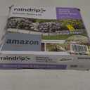 Raindrip SDGCBHP Automatic Drip Irrigation Watering Kit with Timer for Ground Cover & Flower Beds, Waters up to 200 Sq. ft, Timer with Customizable Settings & 13 GPH Half-Circle Adjustable Sprayers, Black;Galvanized Steel;Brown
