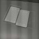 Ice Cube Tray with Lid and Bin - Round Ice Trays for Freezer with Lid - Ice Cube Trays for Freezer with Ice Container (1"-2PACK White)