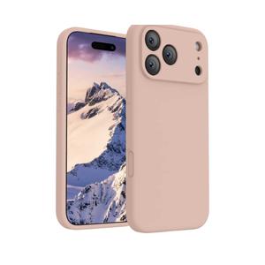 FireNova Magnetic for iPhone 17 Pro Case, Compatible with MagSafe, [Integrated Silicone Camera Control Button] [Camera Protection] Anti-Scratch Microfiber Lining Phone Case, 6.3", Pink sand