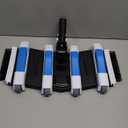 Enhanced Pool Vacuum Head with Direction-Control Swivel Handle Pool Brush Head with Wheels for Vinyl Liner Professional Weighted Pool Vac Cleaner for Inground & Above Ground Pool - Blue