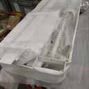 All Terrain Wagon,Heavy Duty 33Inch Sport Cargo Wagon with Removable Wooden Side Panels,Big Tires and Wide Grip Handle,Ideal for Weddings and Flower Girls,White 