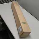 rabbitgoo Privacy Window Film, Static Cling Privacy Film for Glass Windows, Removable Grey Frosted Sun Light Blocking Coverings House Tint for Home Bathroom Garage, Taupe, 29.5 x 78.7 Inches