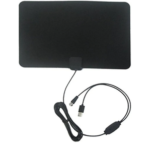 1Pc 80 Miles Range Large Flat Indoor HD Digital TV Antenna Amplifier Booster HDTV Antenna Aerial for DVB-T Antenna TV HDTV Box