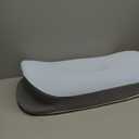 Cervical Neck Pillow for Pain Relief - Ergonomic Memory Foam Contour Pillows for Side, Back & Stomach Sleepers, Cervical Pillow for Neck Support Sleeping with Breathable Cover (Blue&grey)