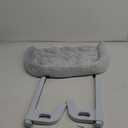 Cat Window Sill Perch with Large Bolster, Easy to Adjust & Assemble Cat Window Seat for Windowsill & Bedside, Pet Hammock Bed for Large Cats and Kittens (Grey, L)