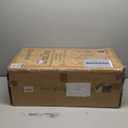 ChooChoo Farmhouse End Table Set of 2, Rustic Vintage Narrow End Side Table with Storage Shelf for Small Spaces, Nightstand Sofa Table for Living Room, Bedroom White