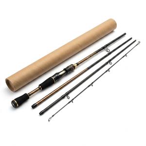 Crazy Shark Multi-Piece Portable Travel Casting Fishing Rod