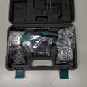 LIBRATON Heavy-Duty Rivet Gun, Pop Rivet Gun Set, Professional Hand Riveter, Manual Riveting Tool with 160 Aluminum Rivets, Includes 4 Drill Bits, 4 Tool-Free Interchangeable Nozzles, Storage Case