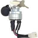 EZROAD Ignition Switch SBA385201890 87760272 Compatible with New Holland TC30 2120 1920 3415 1720 1320 1220 1520 1620 1120 1215 1715 CM224 CM222 CM274 CM272 4WD 2WD 27HP 22HP Compact Tractor Mower