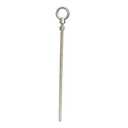 Prolinemax Marine Stainless Steel 3/8'' x 12'' Turned Eye Bolt Fully Threaded Nut Washer 1,050 Lb Cap.