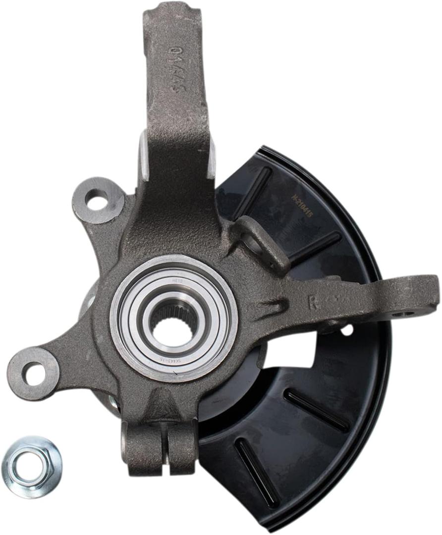 TRQ Front Wheel Bearing & Hub Assembly with Knuckle RH for Tribute Escape New