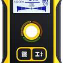 Premium Wall Scanner Stud Finder, Electronic Wall Stud Detector for Wood, Metal Studs, AC Wires, Joists, Pipes, Wire and Water Pipe Stud Finder, Visible Positioning Hole for Accurate Center Detection