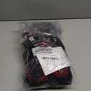 BOSONER Kids/Youth Knee Pad Elbow Pads Guards Protective Gear Set for Roller Skates Cycling BMX Bike Skateboard Inline Skatings Scooter Riding Sports (Medium(9-15 years), Black / Red)