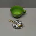 Large Coffee Cup Ceramic Soup Mug with Handles 24 Ounce Oversized Mugs Bowl Porcelain Coffee Tea Cup Green XXL Cereal Bowls Soups Ramen Salad Bowl Cappuccino Cups Large Soup Bowl