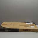 Universal Swivel TV Stand/Base Table Top Stand 40 to 86 inch TVs 110 Degree Swivel, 5 Level Height Adjustable, Heavy Duty Tempered Glass Base, Holds up 132lbs Screens, HT04B-003