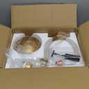 2 - Light Modern Pendant Light with Crystal Accent, Gold Pendant Light Hallway, Unique Hanging Light Fixture for Entryway Bedroom Kitchen Island