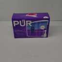 PUR Classic 30-Cup Water Dispenser Filtration System - Blue/White: BPA-Free, Filters Chlorine & Mercury, 40-Day Filter Life