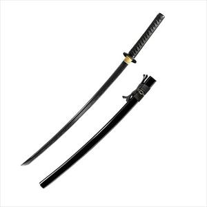 JIHPEN sword, Black Katana,Full Tang Samurai Sword,Sharp,Spring Steel Blade with Black Scabbard - 41inch Variety of Styles to Choose from