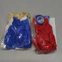 JOYYPOP 80Pcs Red White and Blue Latex Balloons with Confetti Balloons for 4th of July Decorations Independence Day Patriotic Anniversary