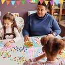 2 x Soulchen 30 Sets Easter Egg Dice Games, Roll The Egg Game with Dices, Easter Roll The Dice Game for Family Spring Party Activity Supplies