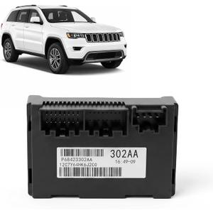68423302AA Transfer Case Control Module TCCM Compatible with 2019-2020 Jeep Grand Cherokee Dodge Durango AWD Replaces P68423302AA 68423302AA 8-Speed Auto