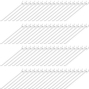 Funrous 100 Pack Peg Board Hooks Stainless Steel Pegboard Hooks Shelving Display Hanging Peg Board Holders for 1/8 and 1/4 Garage Storage Tools Organizer(12 inch) Funrous 100 Pack Peg Board Hooks Stainless Steel Pegboard Hooks Shelving Display Hanging Peg Board Holders for 1/8 and 1/4 Garage Storage Tools Organizer(12 inch)