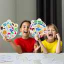 Cinrobiye 24 Set Fathers Day Coloring Craft Kits  Color Your Own Fathers Day Wheel  Bulk Happy Fathers Day Art & Craft Kits for Best Dad Party Favors, School & Kindergarten Activities