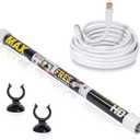 Magic Stick TV Antenna for Smart TV Indoor - Max HD Digital Outdoor Model Antenna for Local Channels, Signals Up to 80 Miles, HDTV with 20ft Coaxial Cable