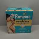 Pampers Swaddlers Diapers, Size 1 (8-14 lbs), 164 Count, Absorbent, Keeps Baby Dry and Comfortable, Skin Safe Disposable Baby Diaper